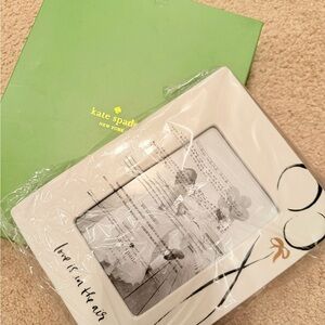 BRAND NEW- Kate Spade love is in the air photo frame